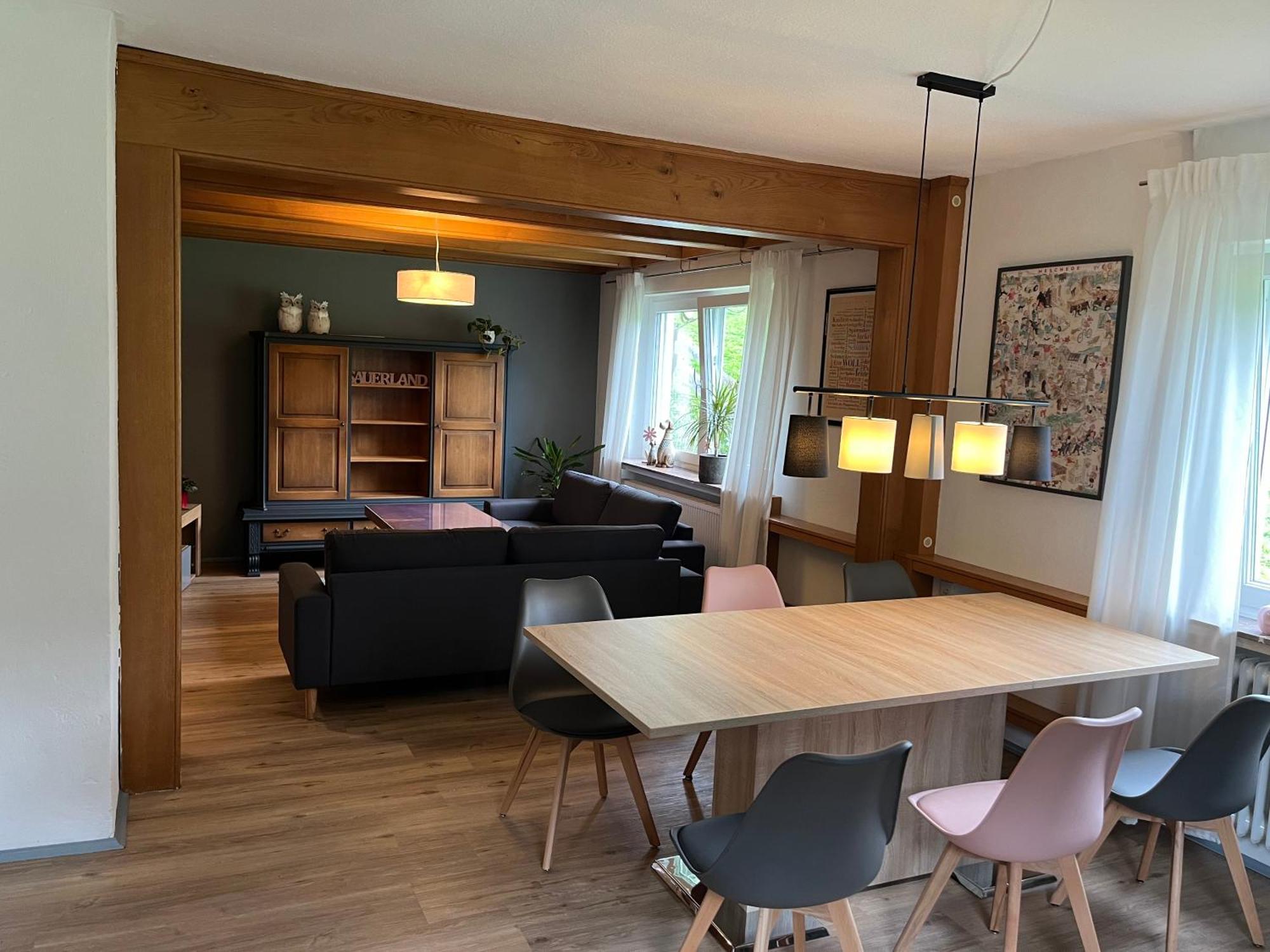 Modernisierte Ferienwohnung Im Schoenen Sauerland Meschede Ngoại thất bức ảnh